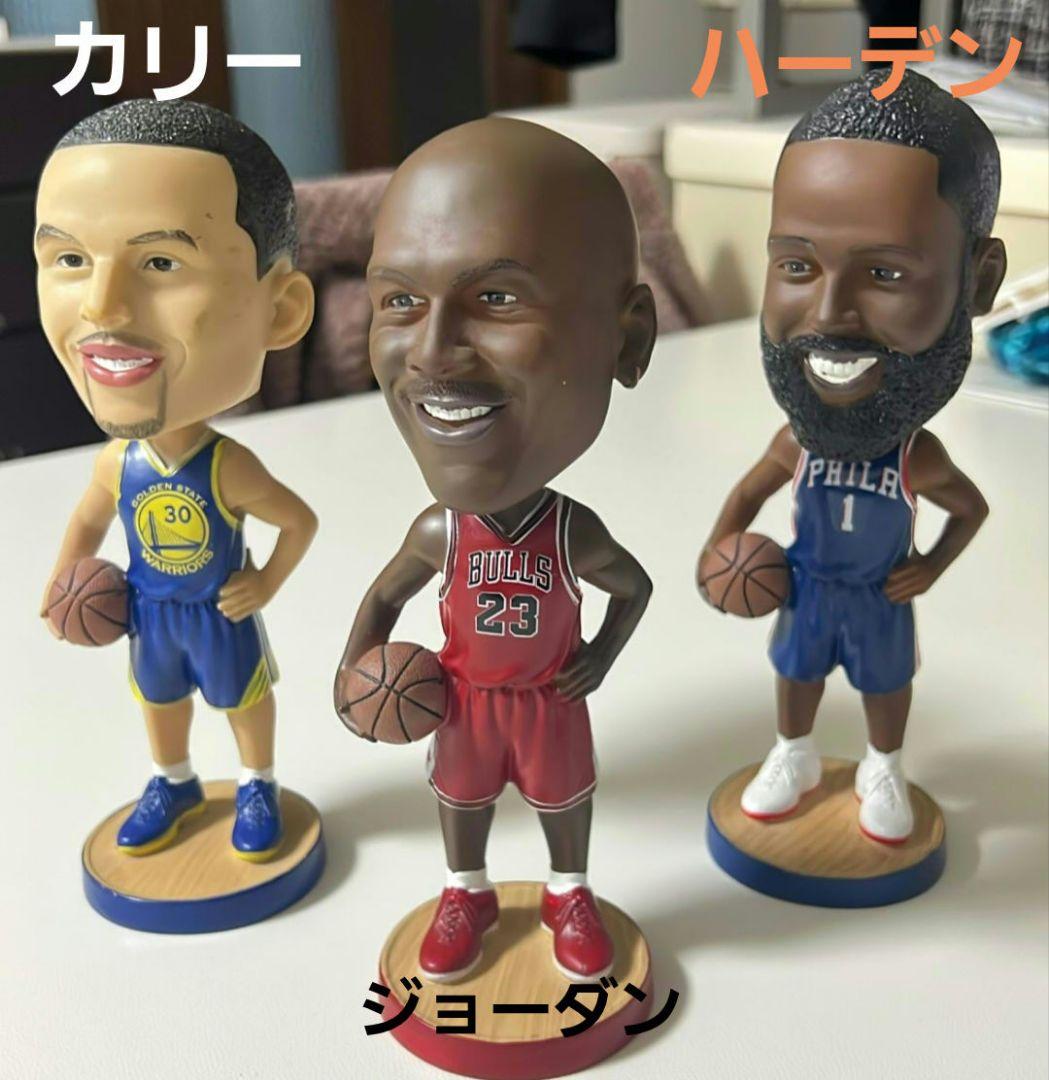 激レア　NBAバスケットボール選手ボブルヘッド3体セット