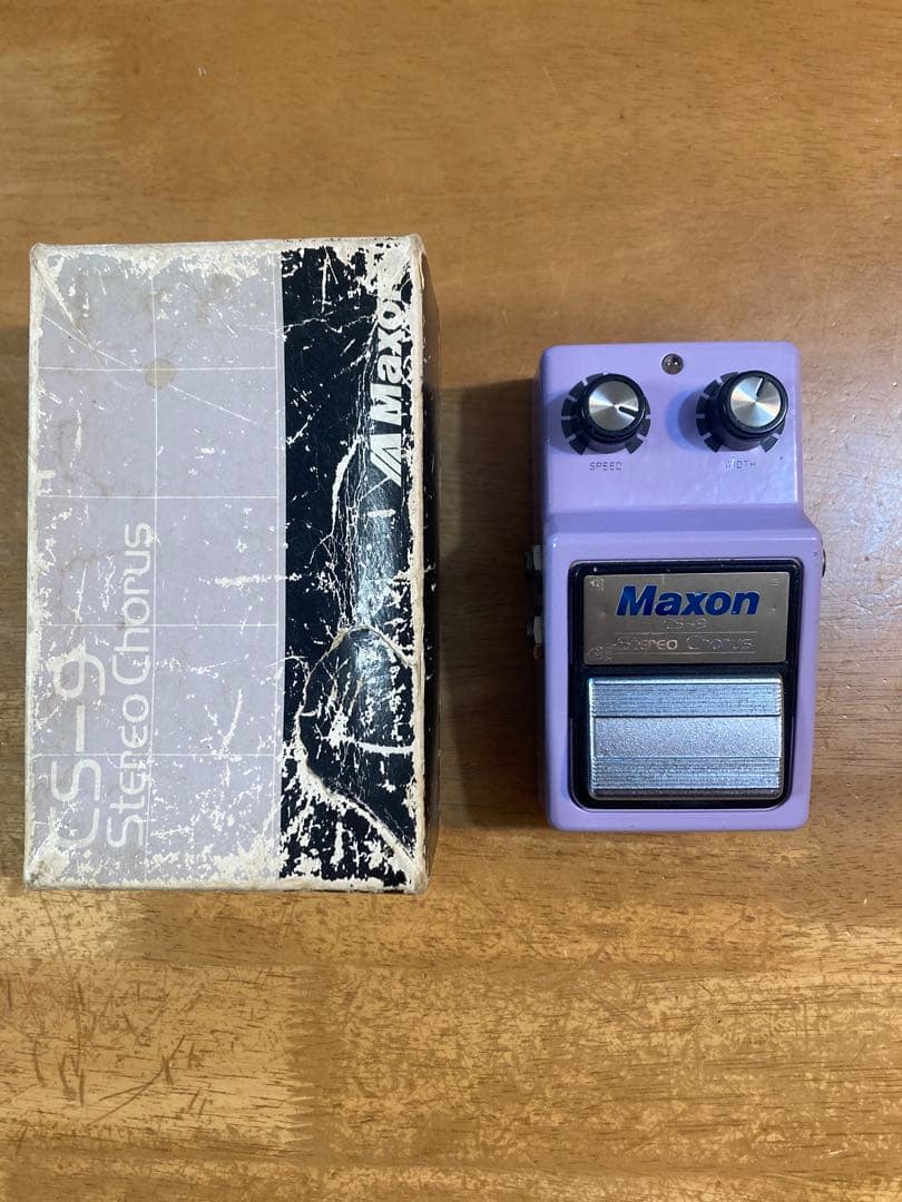 【希少 美品 ビンテージ 日本製】 Maxon cs-9 ステレオコーラス