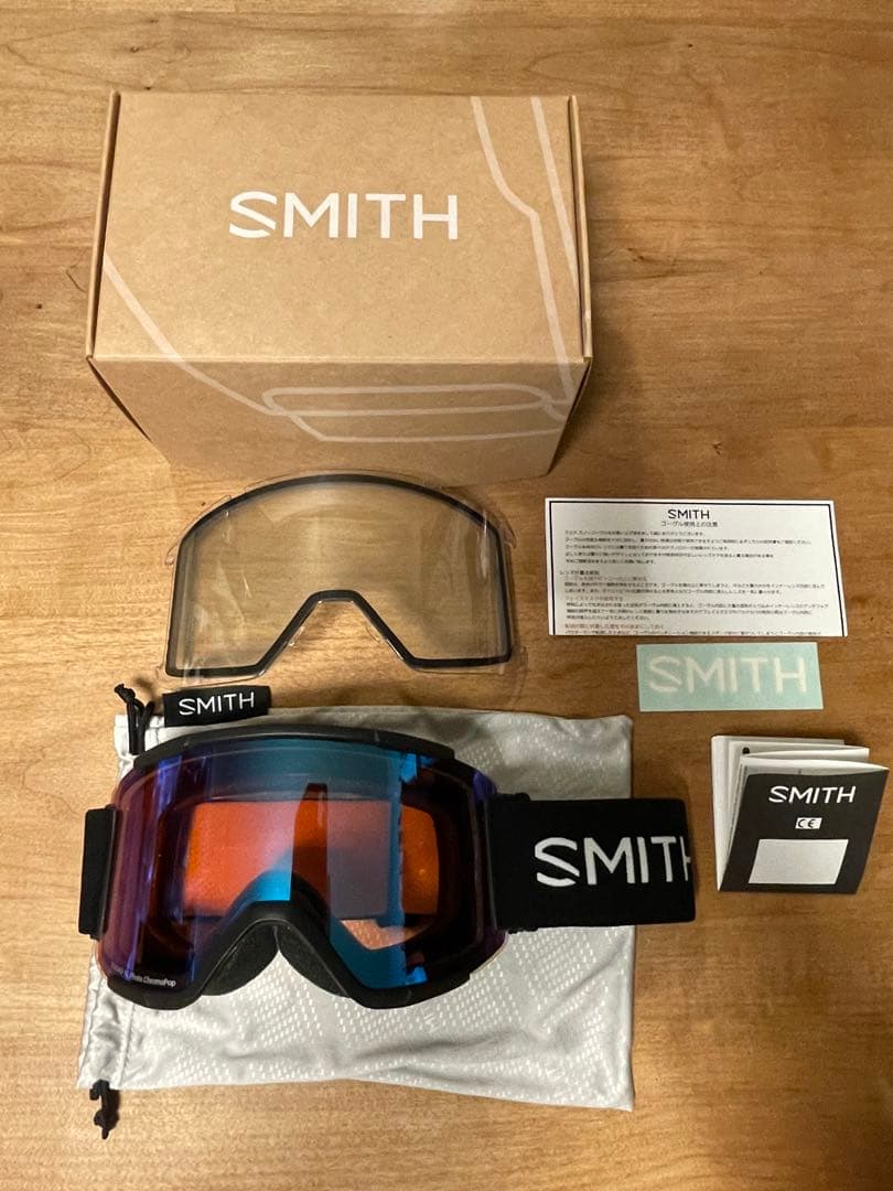 SMITH SQUAD XL スミス　ゴーグル スカッドXL 調光レンズ