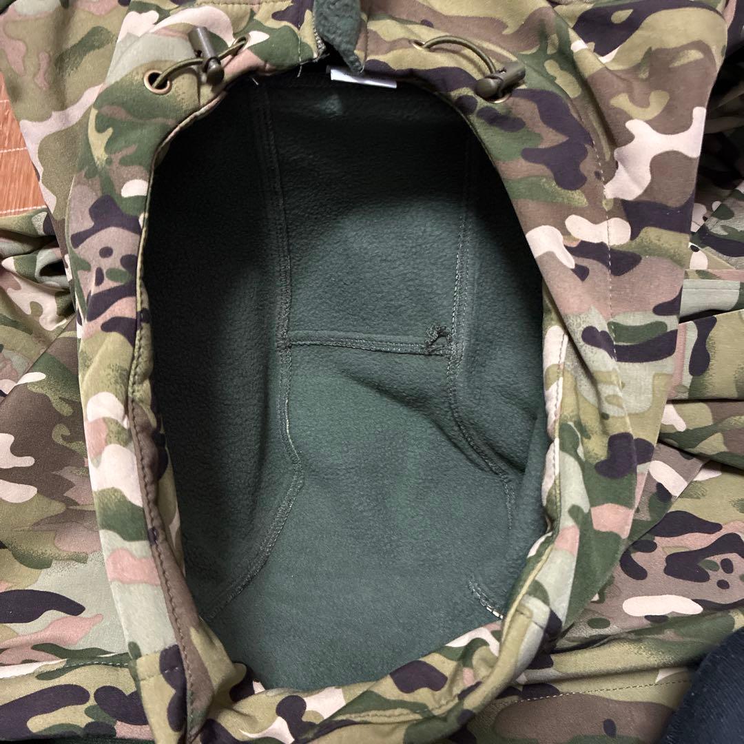 お買得未使用ロシア軍北朝鮮軍仕様マルチカム防寒外被表地防風撥水素材裏地総フリース