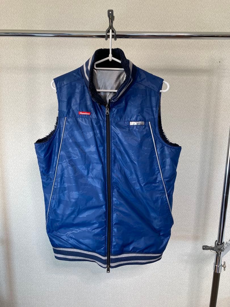 （美品）RUSSELUNO ラッセルノ　リバーシブルベスト　サイズL