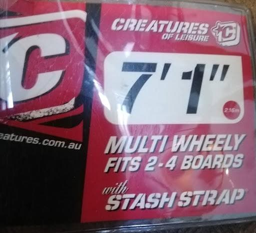サーフィン・ボディボード MULTI WHEELY FITS 2-4 BOARDS