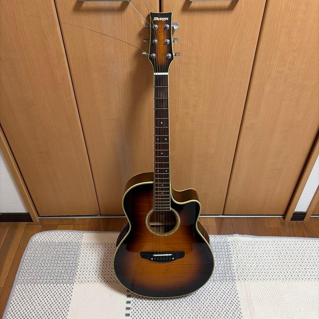 モーリスMR-451BS エレアコギター サンバースト