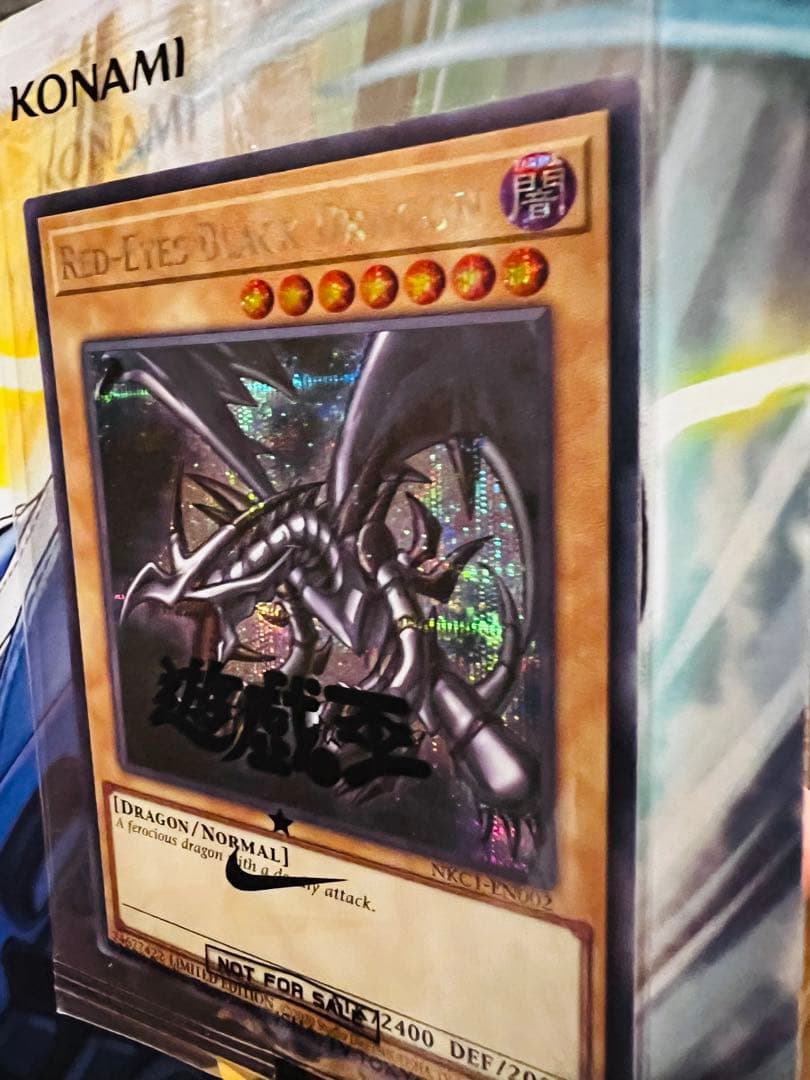 レッドアイズブラックドラゴン　NIKE 遊戯王　シク