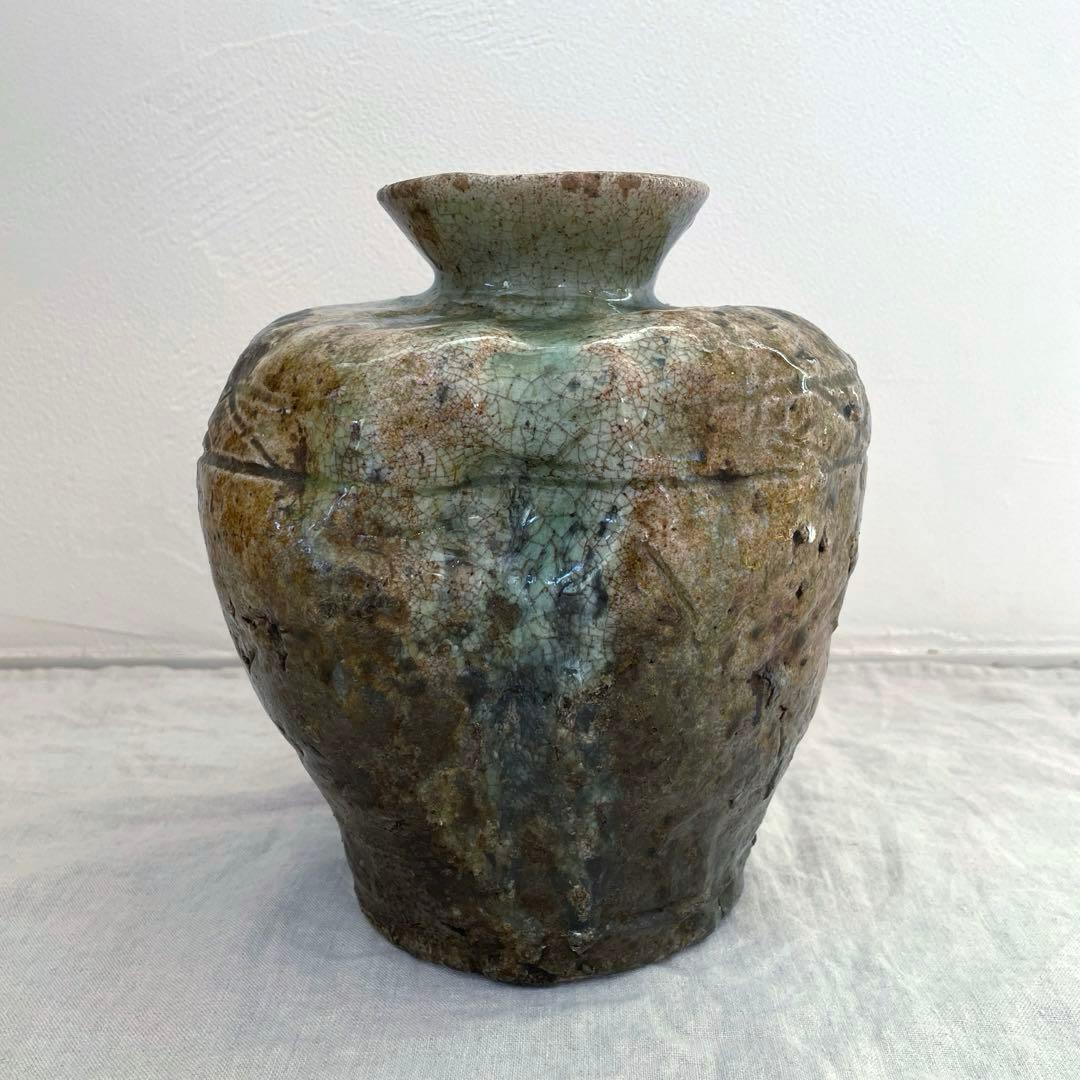 骨董品　花器　壺　陶芸家　アンティーク　ビンテージ