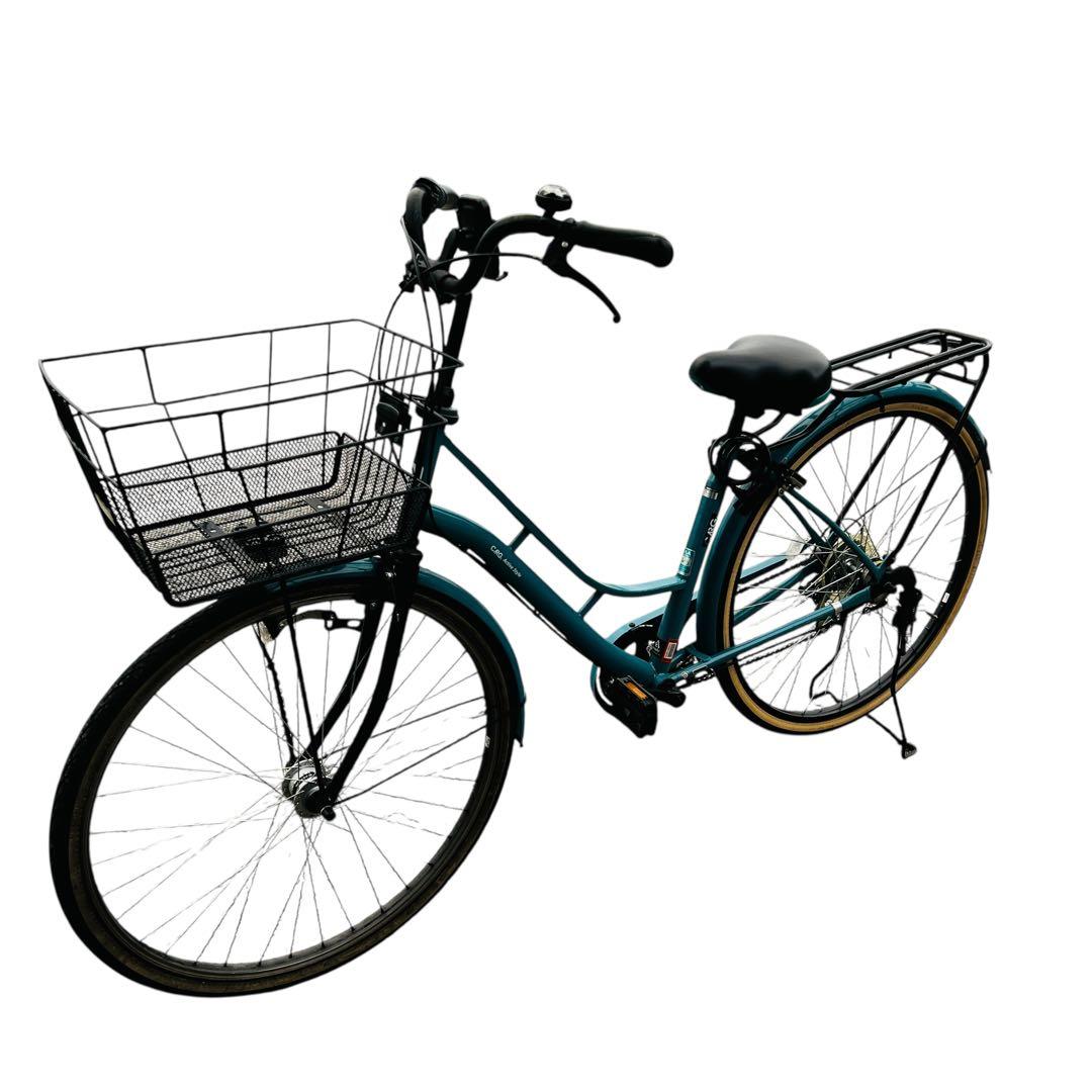 【大阪限定】大阪市 自転車　27インチ　エメラルドグリーン　綺麗です