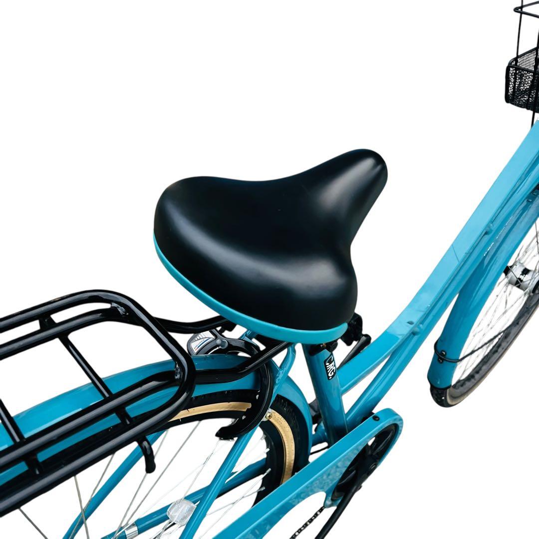 【大阪限定】大阪市 自転車　27インチ　エメラルドグリーン　綺麗です