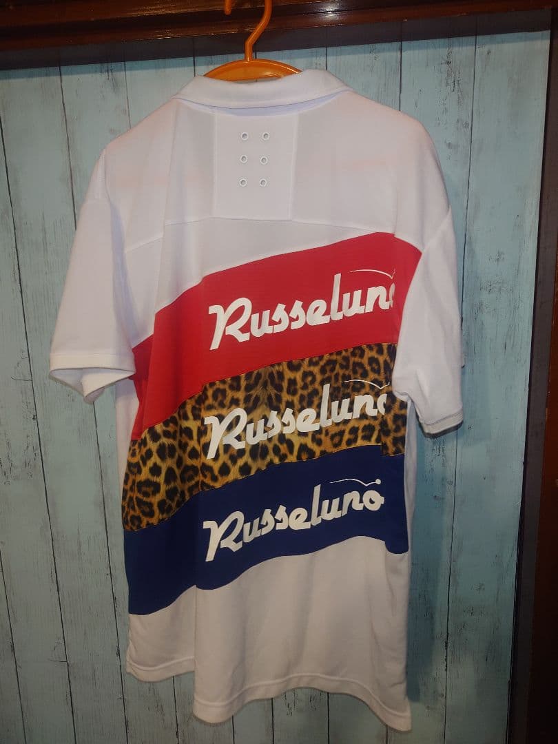 Russeluno ラッセルノトリコロールポロシャツ　サイズ　6