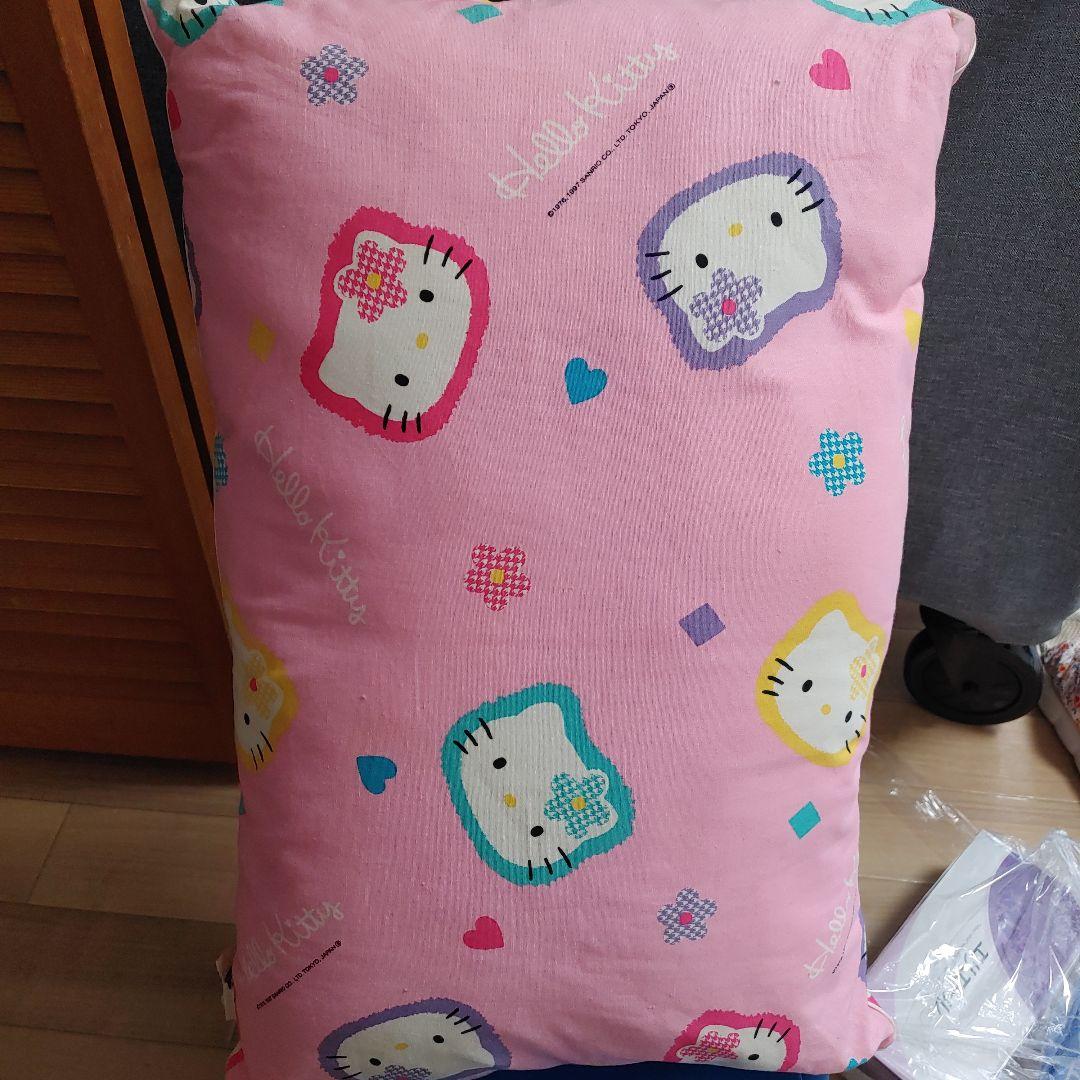 昭和レトロハローキティ　カオハナキティ　枕