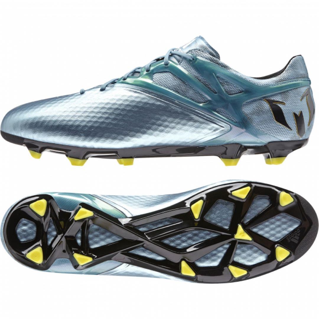 adidas 青 スパイクシューズ