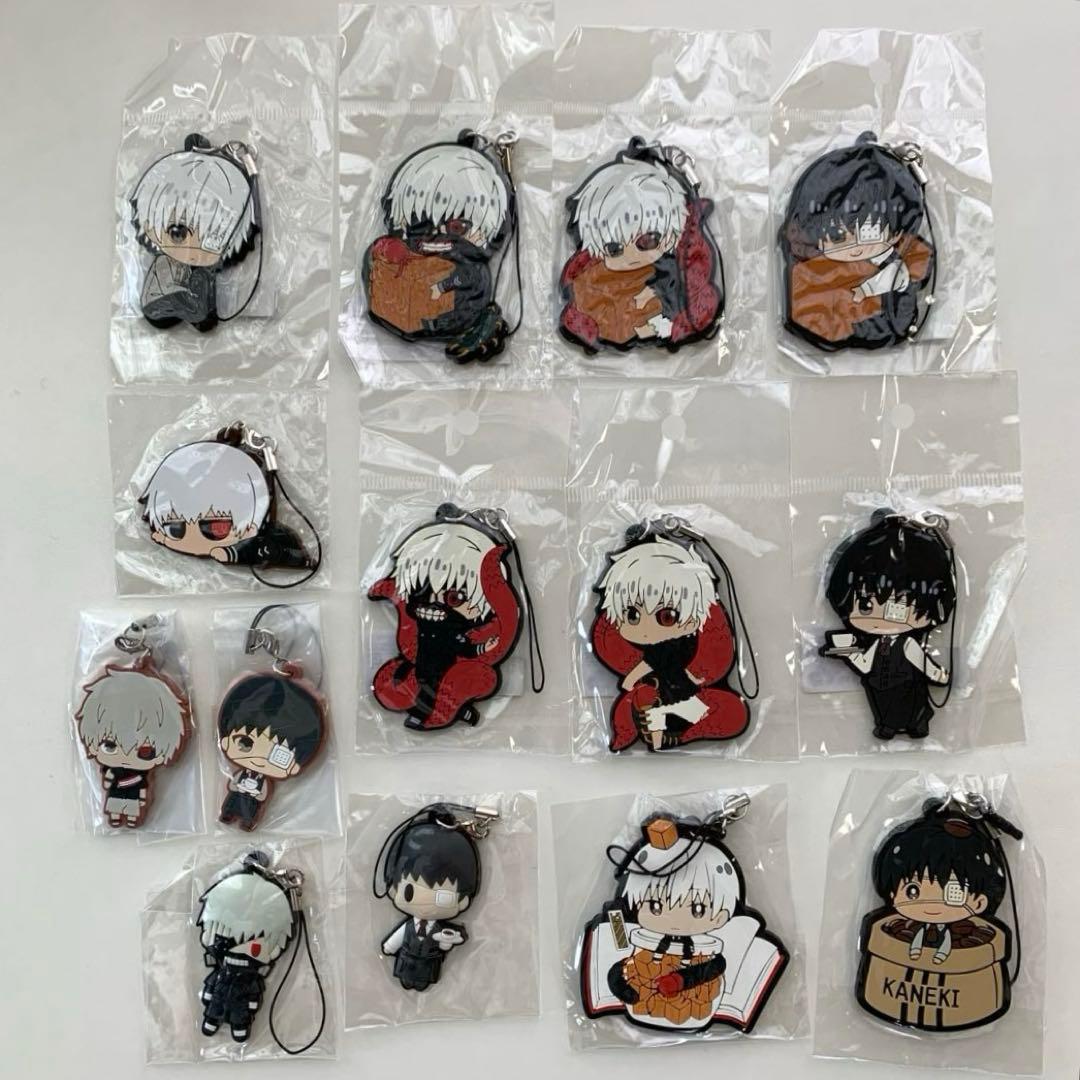 東京喰種　金木研　ラバーマスコット　ラバスト　まとめ売り