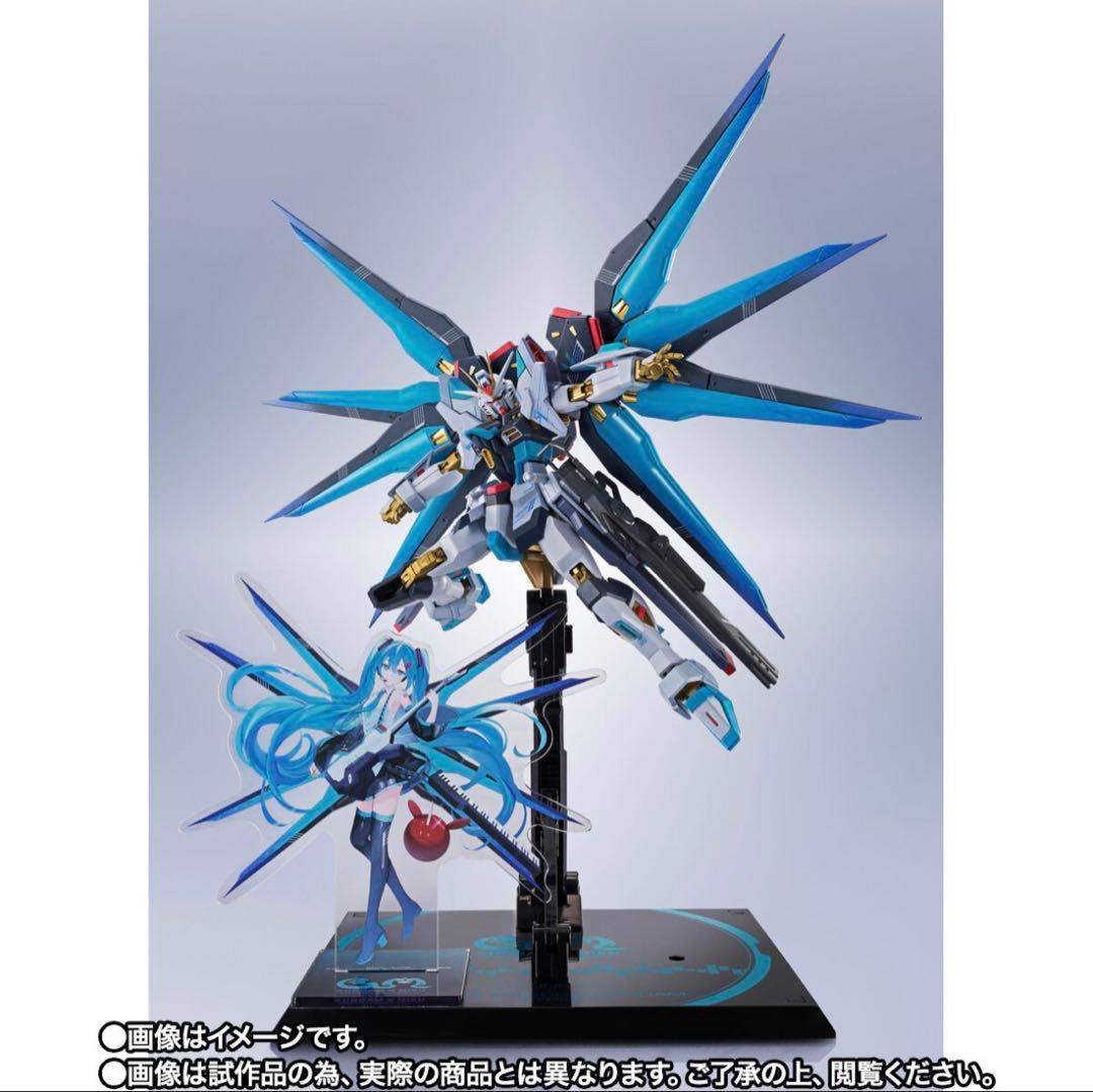 【新品未開封】メタルロボット魂 ストライクフリーダムガンダム弐式 初音ミク