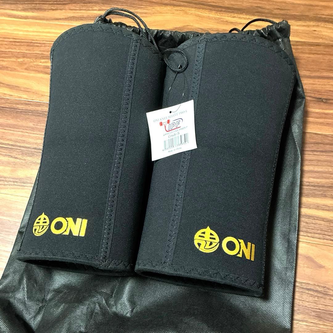 ONI ニースリーブ　S級　Lサイズ