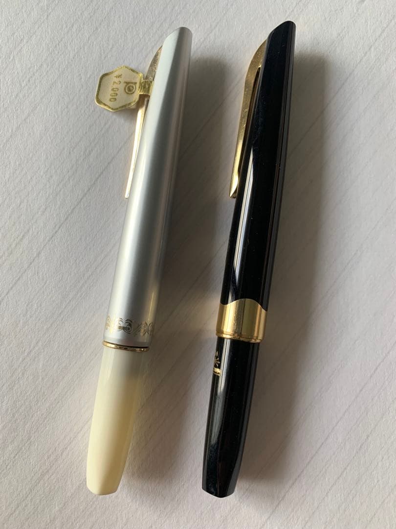 プラチナ 万年筆 14K 2本まとめ売り