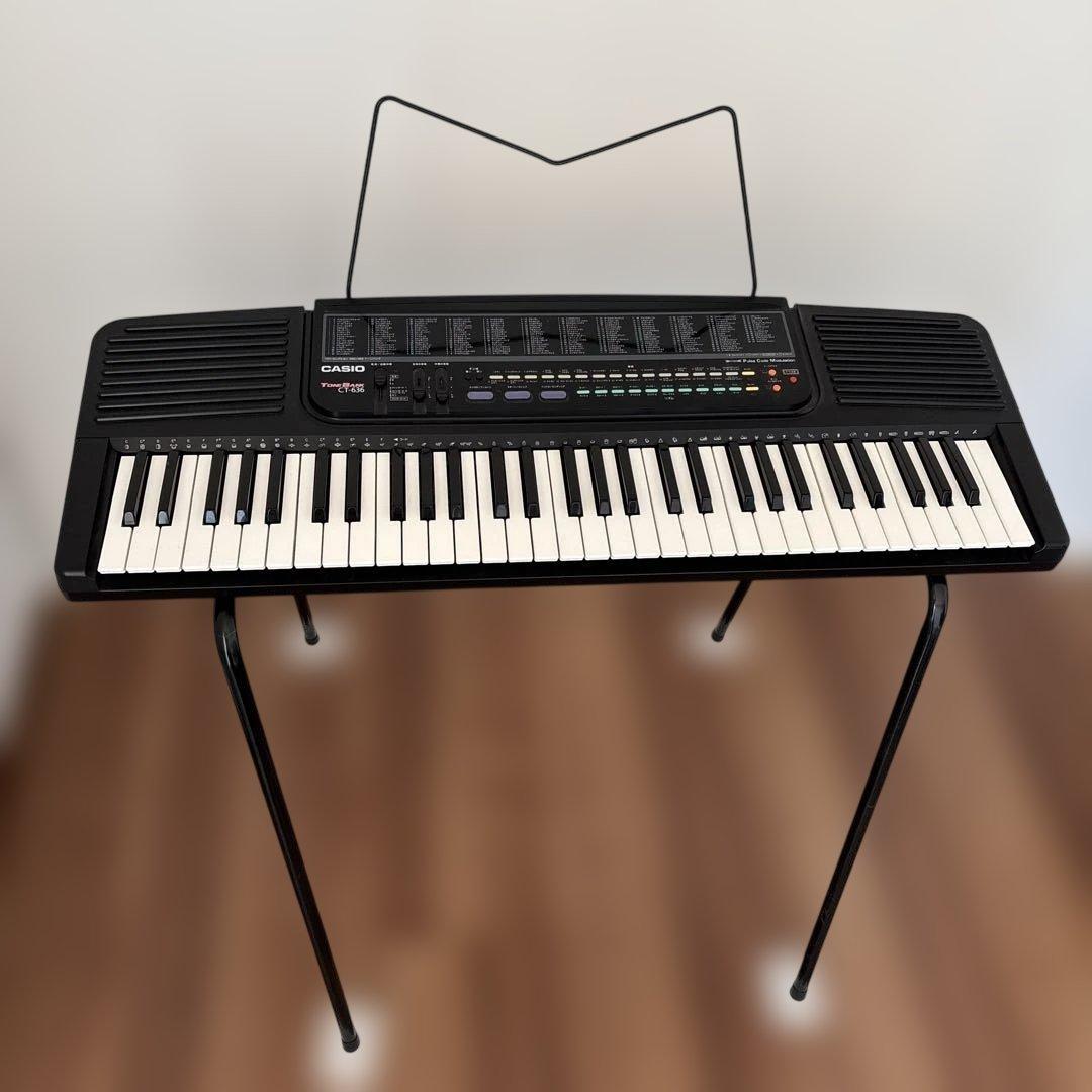 鍵盤楽器 CASIO ToNEBANK CT-636