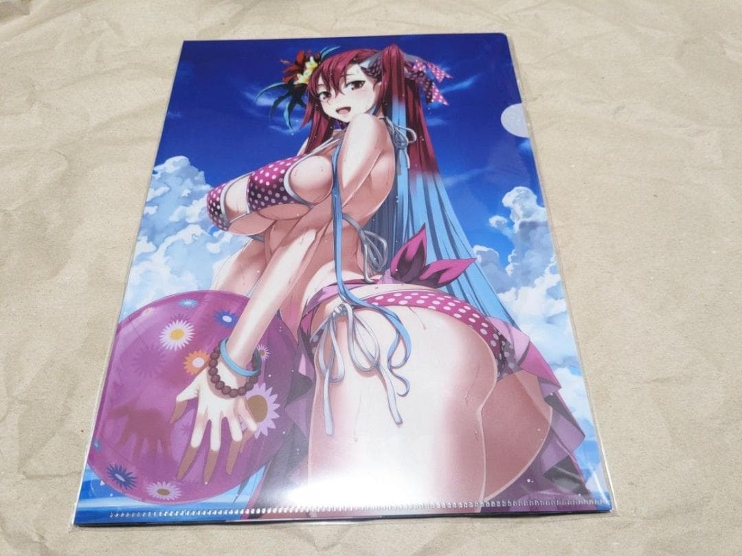 本庄雷太展 戦場のヴァルキュリア 水着クリアファイル セルベリア ユリアナ