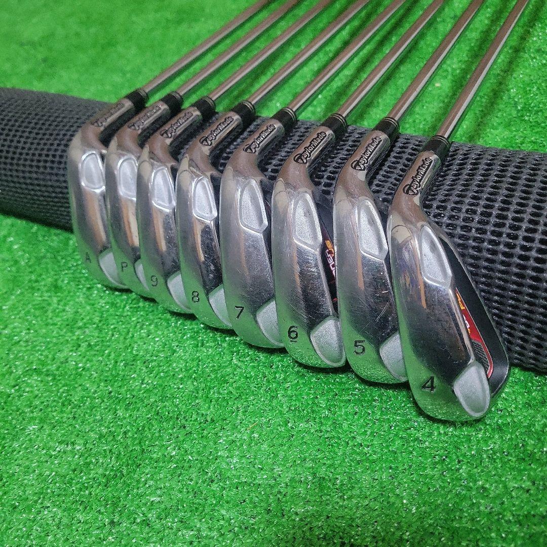 TaylorMade テーラーメイド バーナープラス アイアン 8本セット