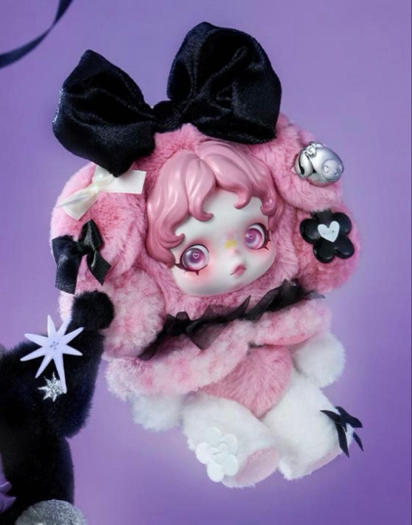 【正規品】SKULLPANDA マイメロ スカルパンダ ぬいぐるみペンダント