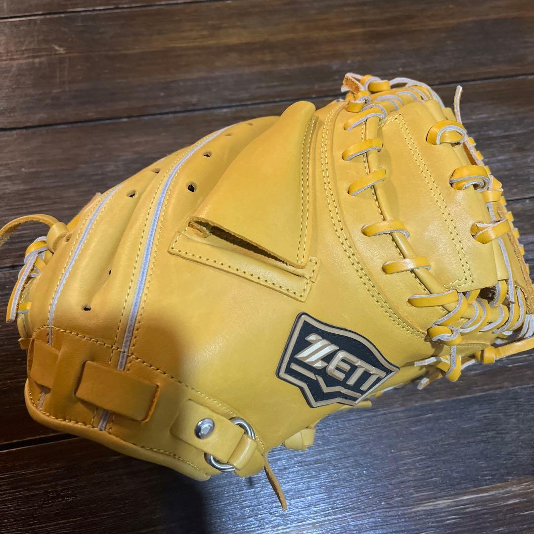 ZETT イエロー 野球グローブ
