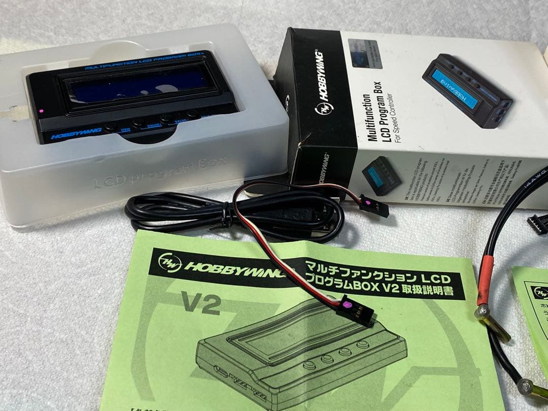 ホビーウィング　XR10 Justock G3 &プログラム ボックス（美品）