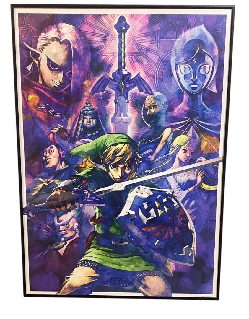 ゼルダの伝説 25周年 ポスター3枚
