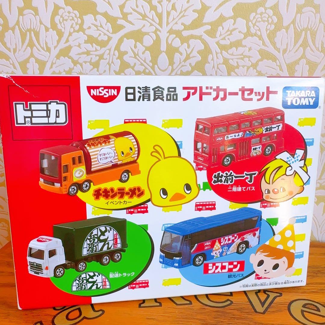 希少　新品未使用　トミカ アドカーセット 日清食品キャラクター