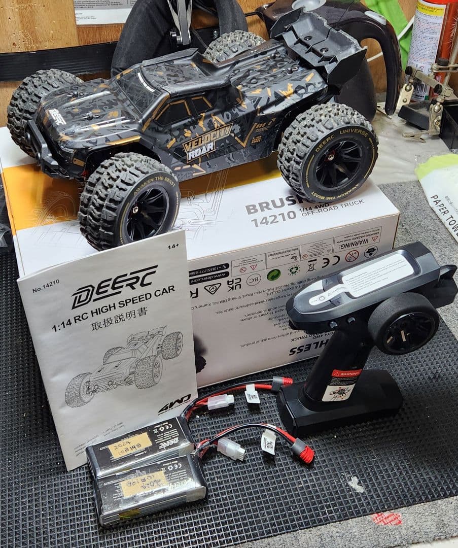 DEERC 14210 1/14 RCカー 76km/h