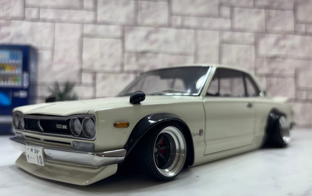 1/18 オートアート　ハコスカ GTR ワタナベ深リムスーパーワイドカスタム
