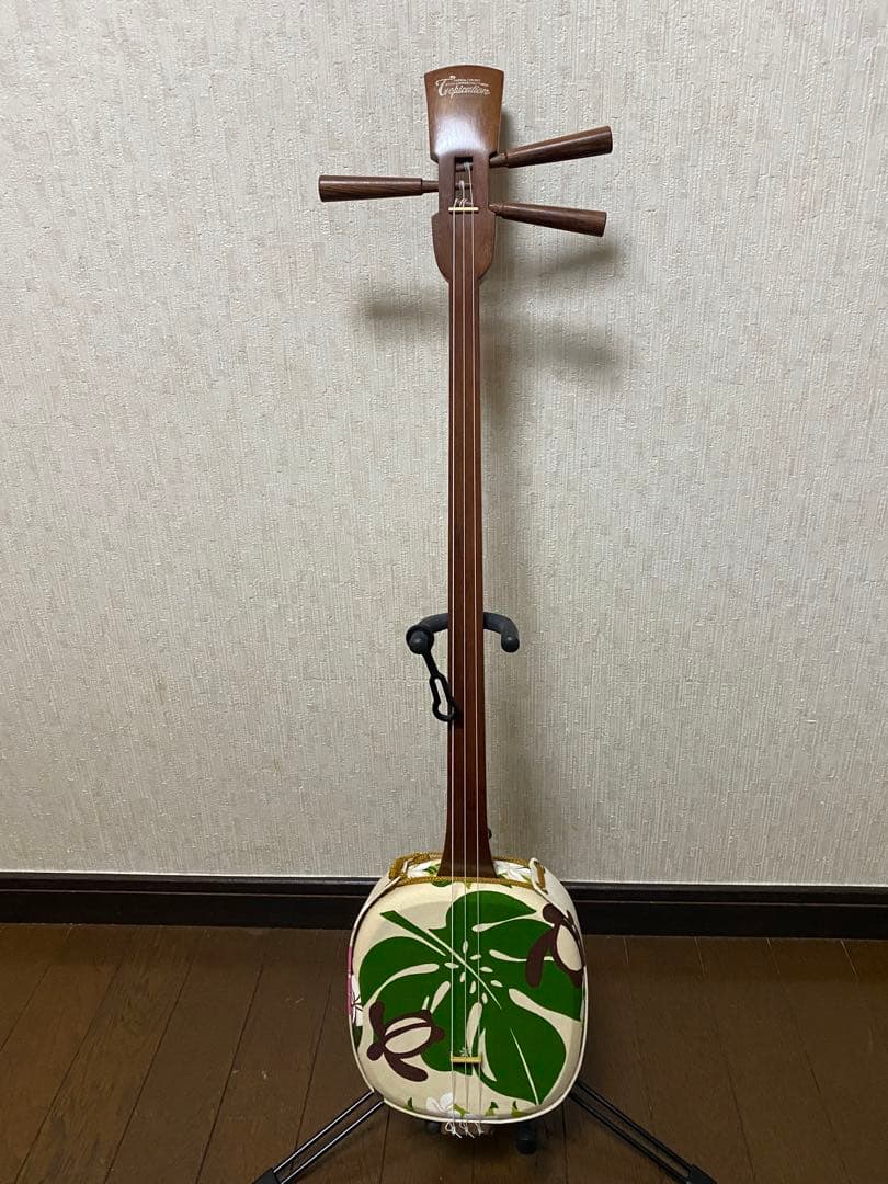三線 【ウッド三線】 ASOVIVA (布ケース付き) ＋おまけケース