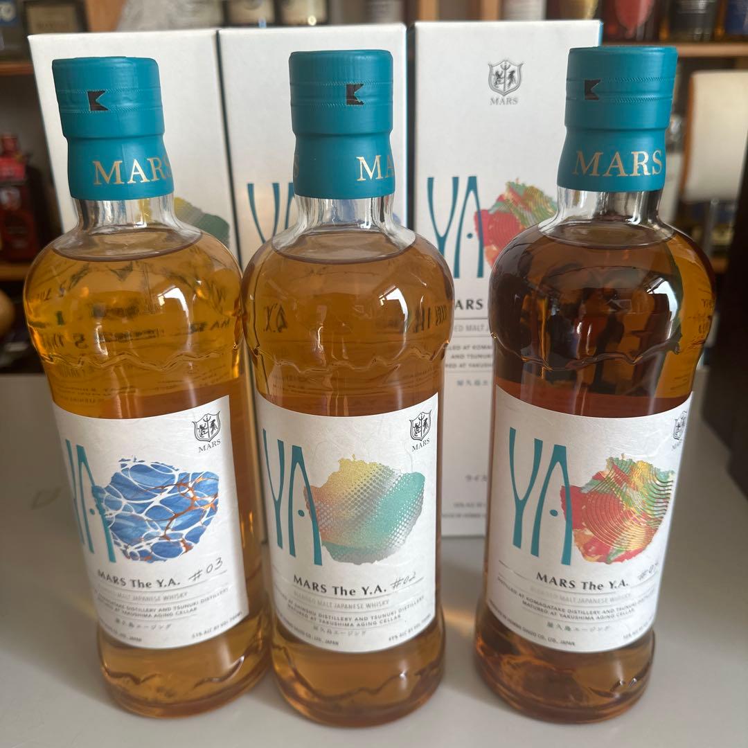 MARS The Y.A. 日本のウイスキー 3本セット