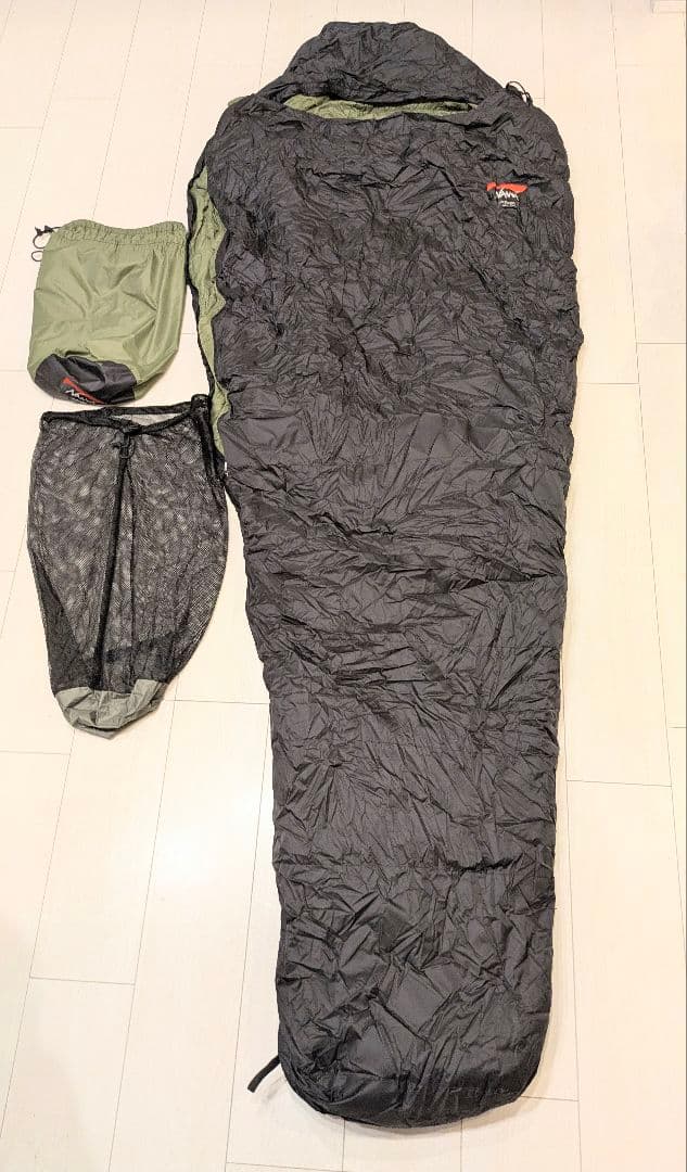 NANGA オーロラ600STD シュラフニッチ別注／テント内1回使用／美品