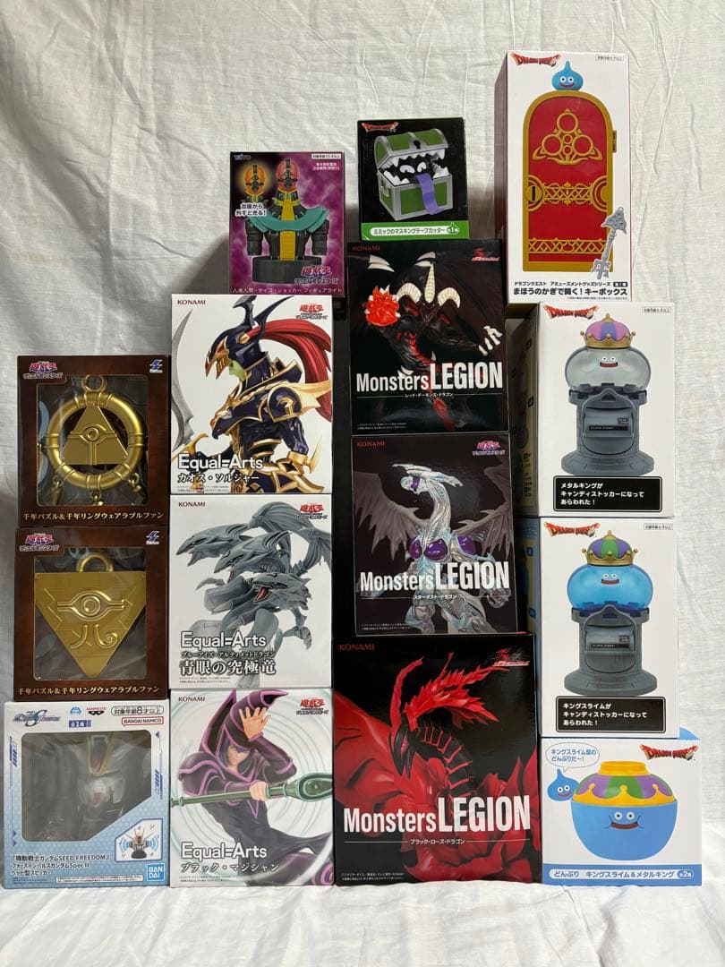 遊戯王、ドラゴンクエスト　フィギュア、グッズまとめ売り