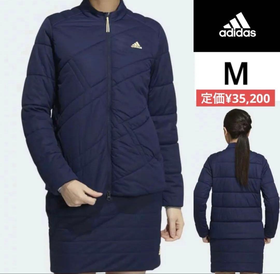 adidas レディースジャケット M ネイビー
