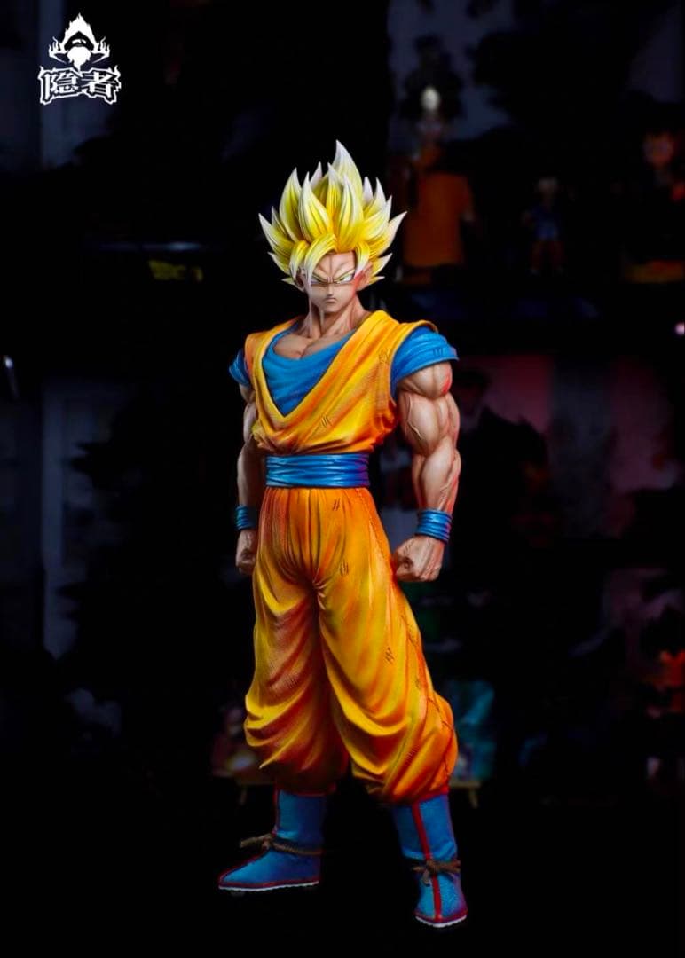 孫悟空　スーパーサイヤ人2　フィギュア　ドラゴンボール　ガレージキット