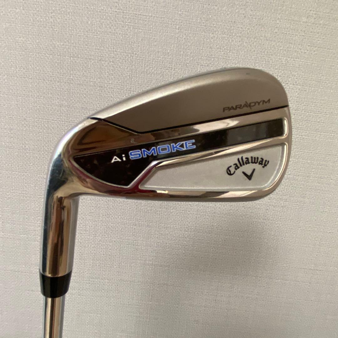 Aiスモーク 7番アイアン レフティ用 純正スチールシャフト フレックスS