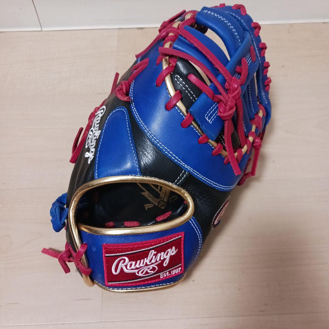 野球!!!ローリングス 軟式 ファーストミット ブラックロイヤル