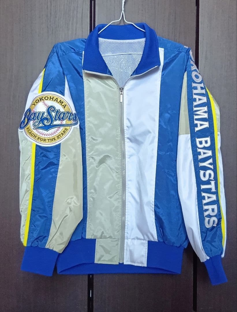 【プロモデル】横浜　ベイスターズ　グランドコート　サンアップ　デサント　M