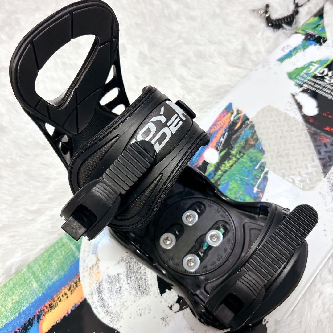 3点セット JOYRIDE スノーボード 158cm ビンディング スノボバッグ