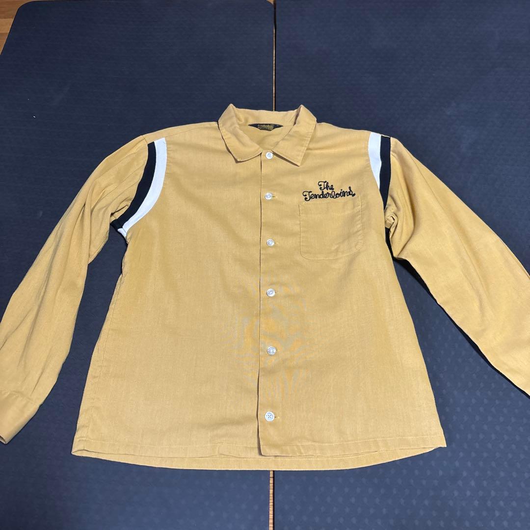 専用　　　テンダーロイン　ボーリングシャツ　s マスタード