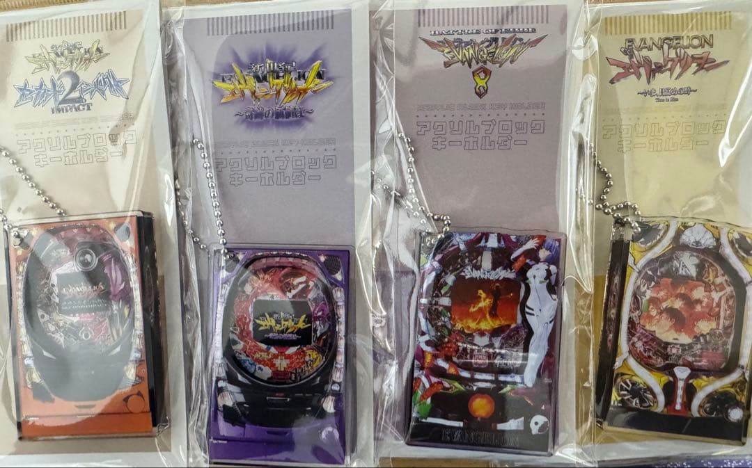 エヴァンゲリオン　アクリルキーホルダー