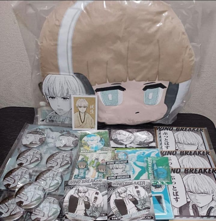 WIND BREAKER 梶蓮 くじメイト 缶バッジ アクスタ
