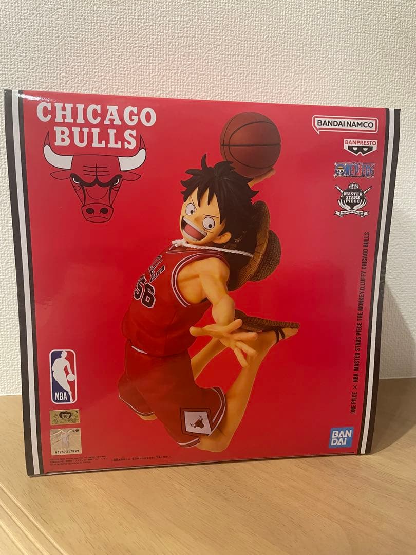 【シカゴ ブルズ】ワンピースベースショップ ルフィ NBA フィギュア