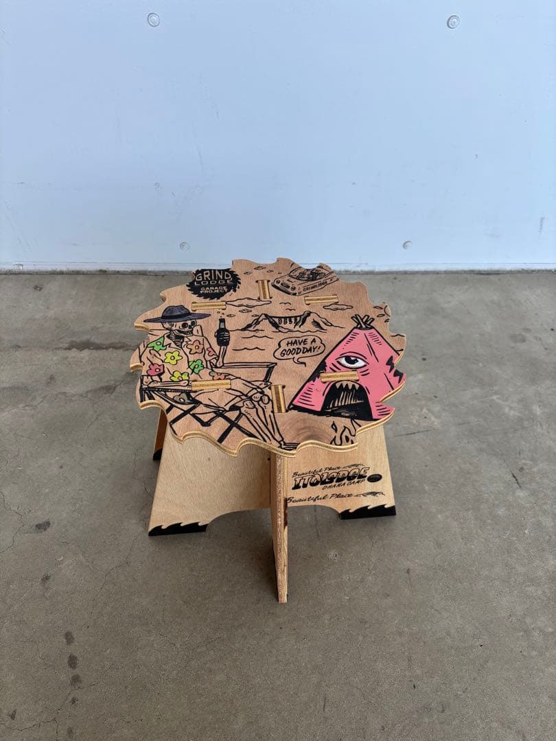 ニック【限定品】グラインドロッヂ スツール　GRIND LODGE