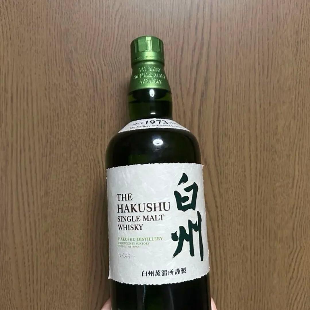 サントリーシングルモルトウイスキー白州４３°７００ｍｌ × 1 本