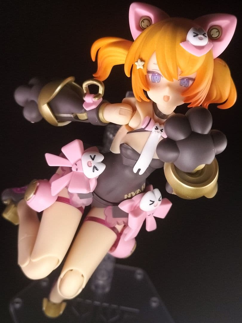 【メガミデバイス】PUNI☆MOFU 黒マオ【塗装済み完成品】