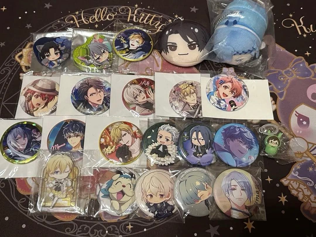 アニメ ゲーム 缶バッジ まとめ売り アイナナ等