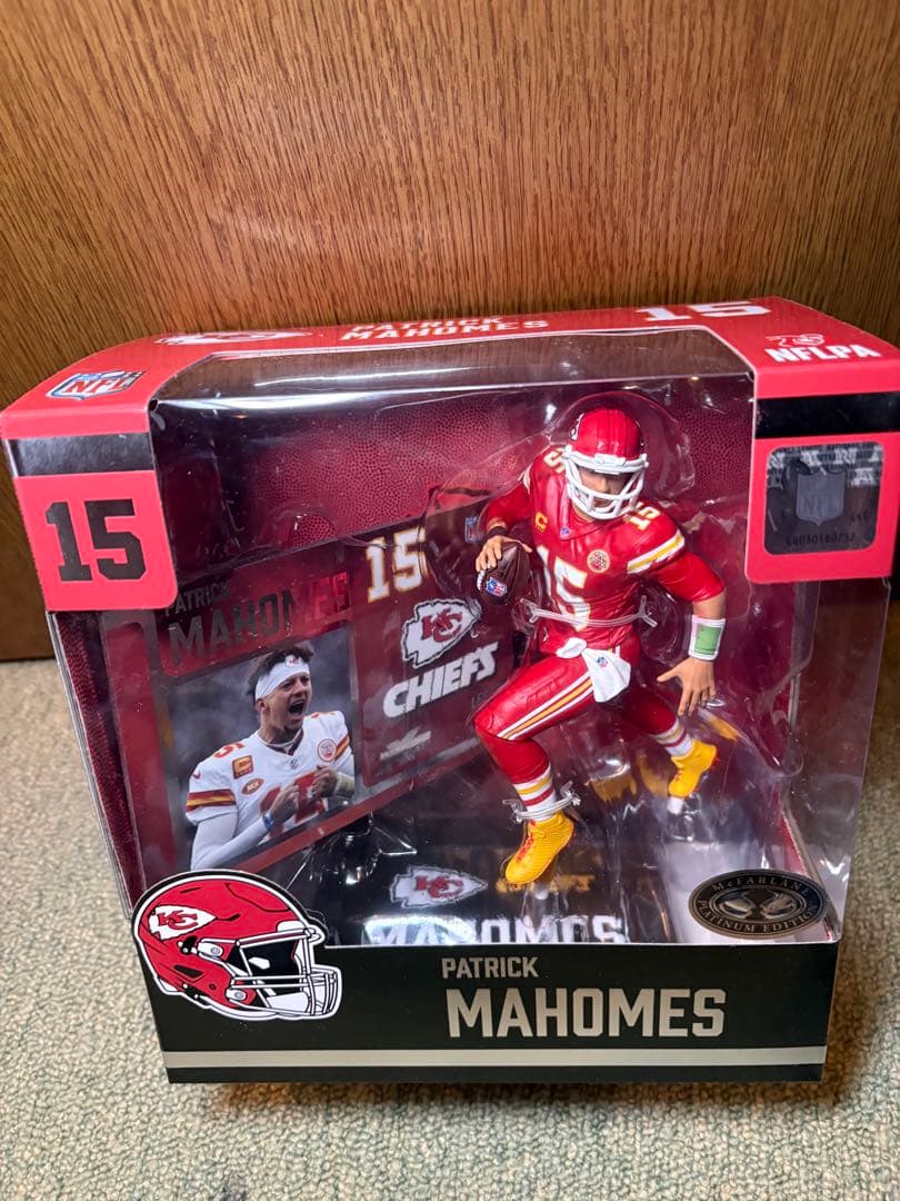 マクファーレン NFL 7インチ パトリック・マホームズ chase 赤