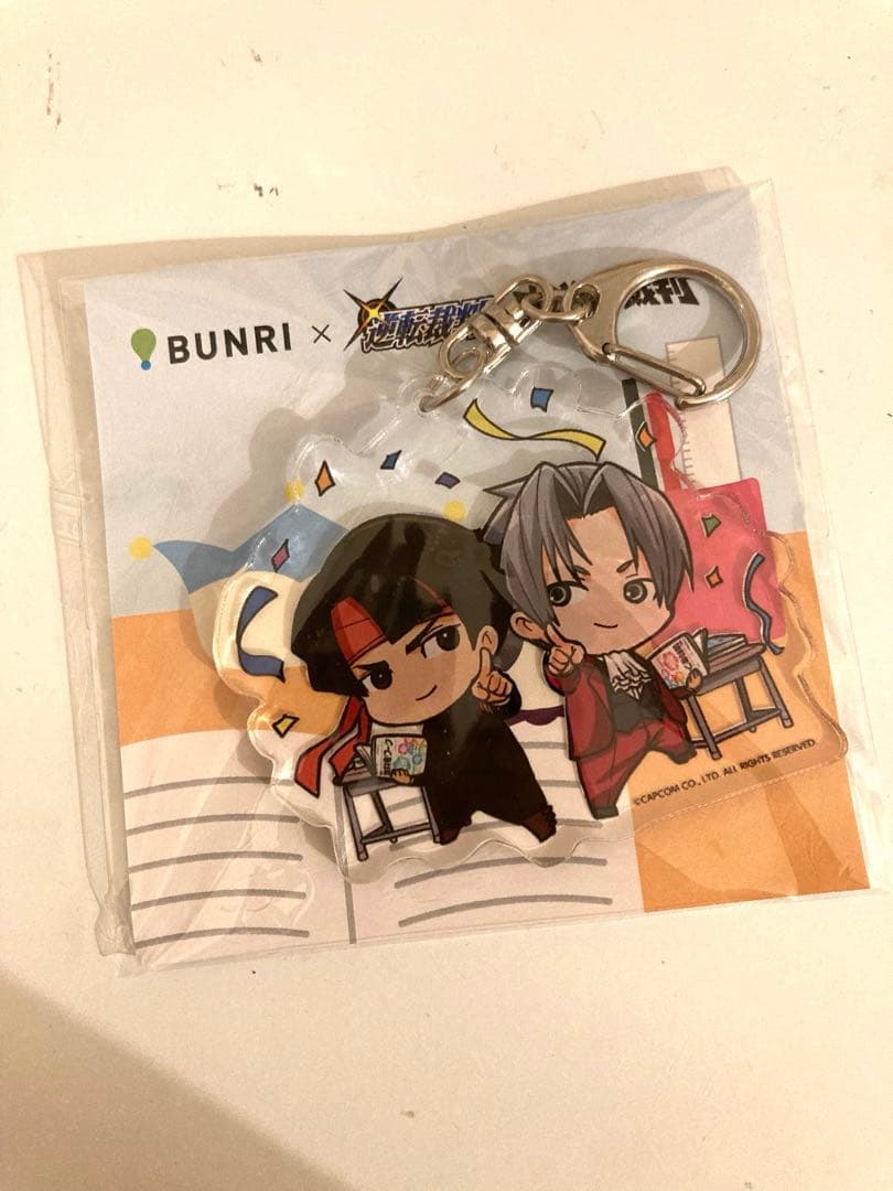 【非売品】亜双義一真 & 御剣怜侍 アクリルキーホルダー