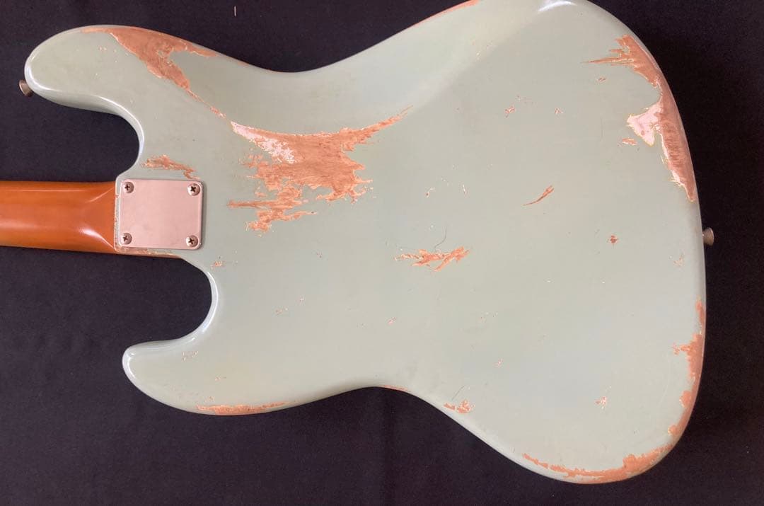 Fender Japan オールラッカー塗装バンブルビー搭載　新品CTS使用