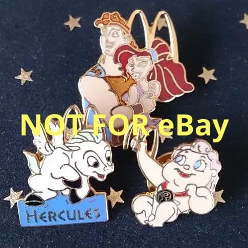 アメリカ マクドナルド キャスト限定 非売品 ディズニー ヘラクレス ピンバッジ